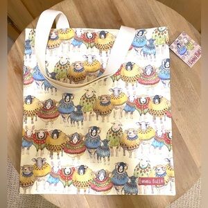 Emma Ball Sheep in Sweaters Tote Bag